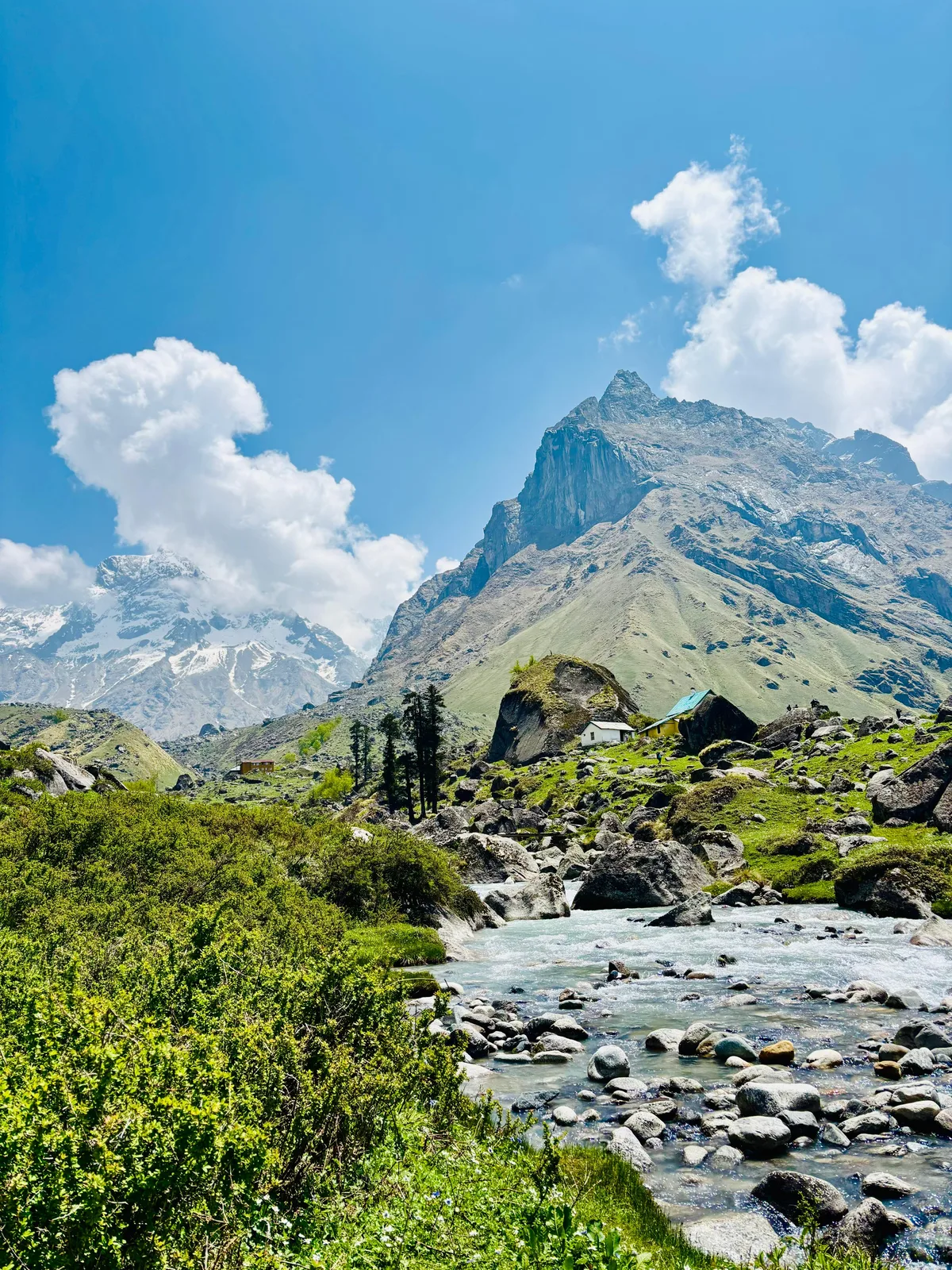 The Har Ki Dun valley opening towards the snow line